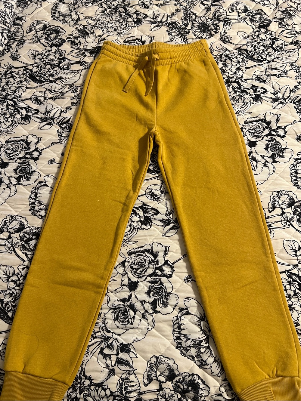 H&M Mustard Yellow Kids Joggers